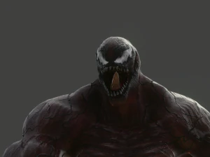 carnage rigged and animated 3D Model