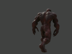 carnage rigged and animated 3D-Modell