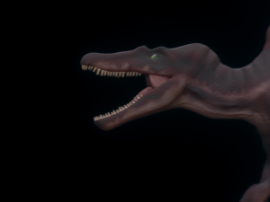 spinosaurus jurassic park 3 rigged and animated 3D Модель