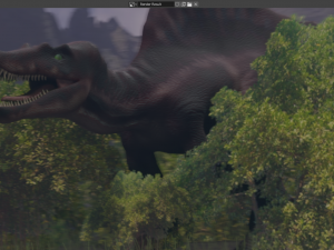 spinosaurus jurassic park 3 rigged and animated 3D Модель