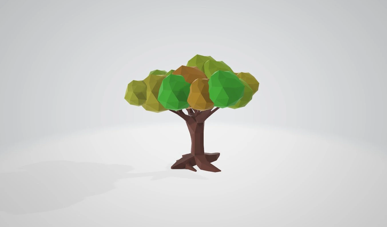 lowpolybigtree 3D Model .c4d .max .obj .3ds .fbx .stl .blend 