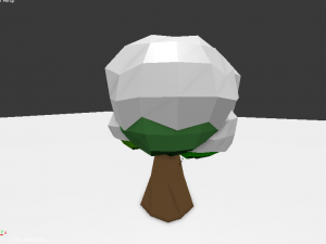packsnownaturelowpolly Model 3D