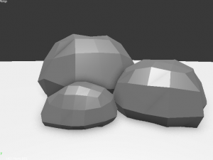packsnownaturelowpolly Model 3D