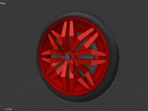 sportive wheels 3D Model