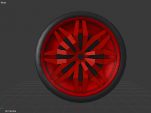 sportive wheels 3D Model