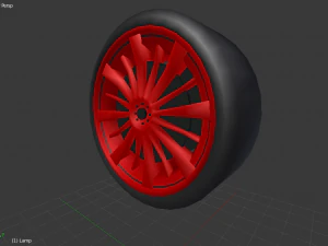 sportive wheels 3D Model