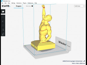 conor mcgregor victory sculpture 3d print ready stl file 3D-Druckmodell