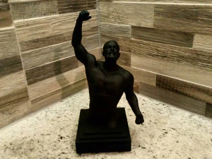 conor mcgregor victory sculpture 3d print ready stl file 3D Print Model