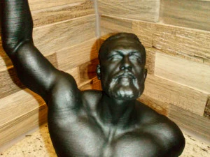 conor mcgregor victory sculpture 3d print ready stl file 3D Print Model