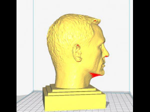 James Bond -Daniel Craig- Skulptur 3D druckfertige STL-Datei 3D Druckmodell