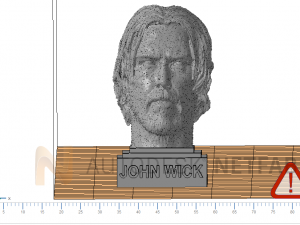 john wick -keanu reeves- sculpture 3d print ready 3D 打印模型