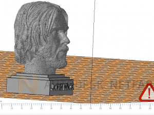 john wick -keanu reeves- sculpture 3d print ready 3D 打印模型