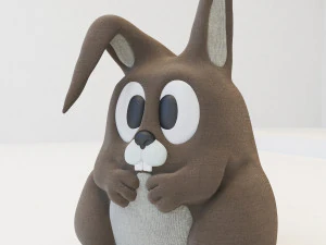 खरगोश का खिलौना - मनी बन्नी 3D मॉडल