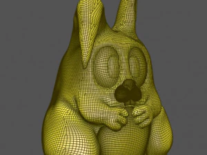 rabbit toy - mony bunny 3D Model
