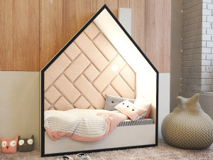 Bed and table for children 3D Модель