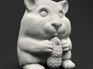 hamster toy with peanut Modelo 3D