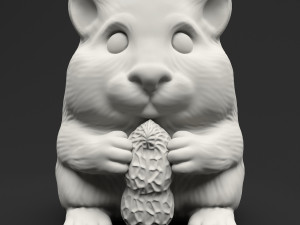 hamster toy with peanut Modelo 3D