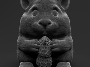 hamster toy with peanut Modelo 3D