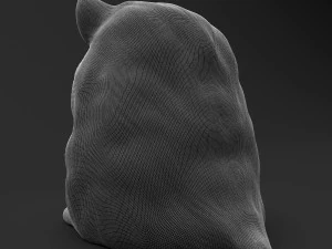 hamster toy with peanut 3D Model