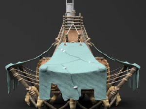 fantasy crab-like house 3D Model