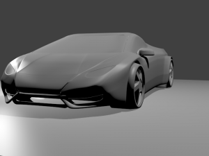 sportcar concept 3D 模型