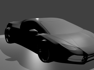 sportcar concept 3D-Modell