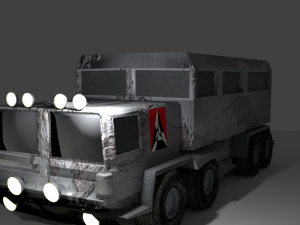 army truck 3Dモデル