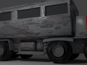 army truck 3Dモデル