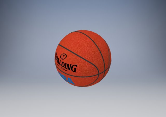 basketball ball 3D Модель .c4d .max .obj .3ds .fbx .stl .blend 