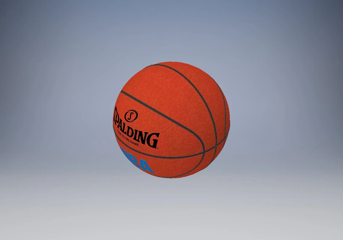 basketball ball 3D Model .c4d .max .obj .3ds .fbx .stl .blend