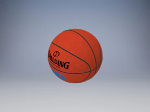 palla da basket Modello 3D