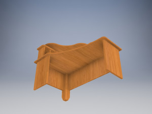 desktop to office 3D मॉडल