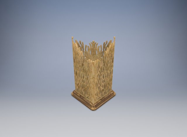 modern vase for decor 3D Model .c4d .max .obj .3ds .fbx .stl .blend 