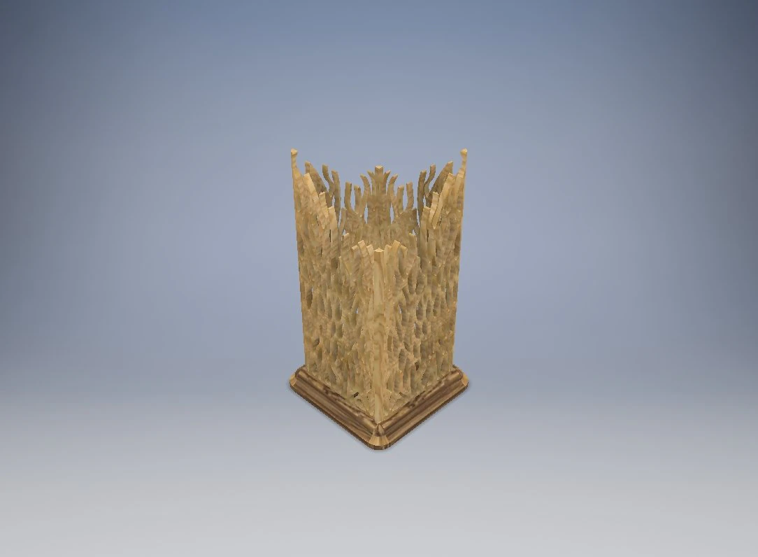 modern vase for decor 3D Model .c4d .max .obj .3ds .fbx .stl .blend