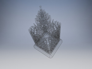 modern vase for decor 3D Model