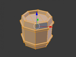 wooden barrel 3D 模型