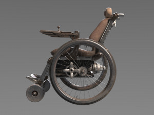 wheelchair 3D-Modell