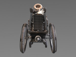 wheelchair 3D-Modell