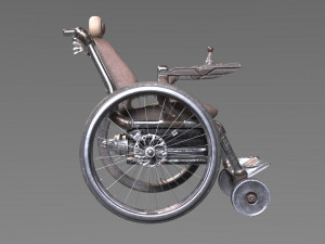 wheelchair 3D-Modell