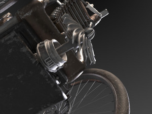 wheelchair 3D-Modell