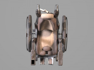 wheelchair 3D-Modell