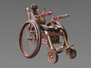 wheelchair 3D-Modell