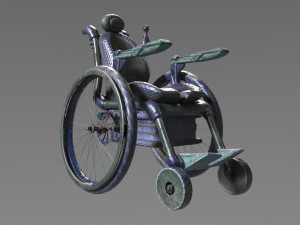 wheelchair 3D-Modell