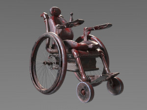 wheelchair 3D-Modell