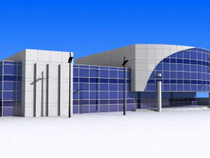 offices building 3D Model