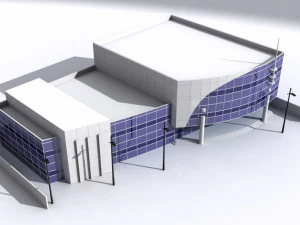 offices building 3D Model