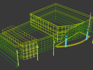 offices building 3D Model