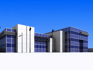 offices building 3D Model