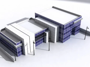offices building 3D Model