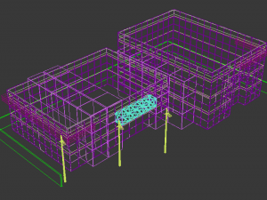 offices building Modelo 3D